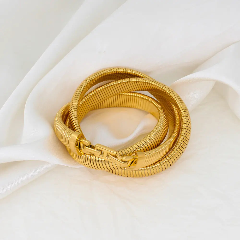 Luxe Coil Bracelet