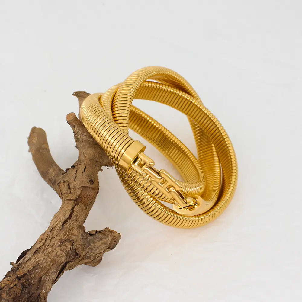 Luxe Coil Bracelet