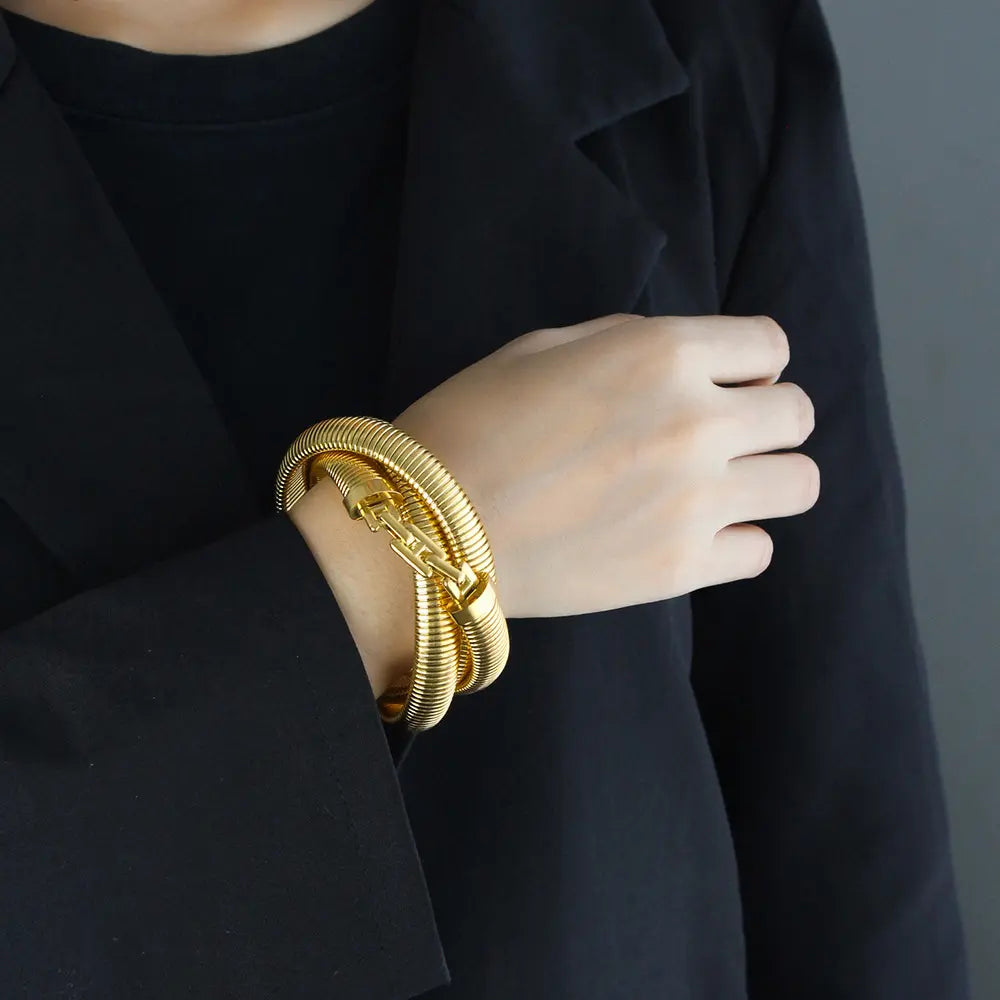 Luxe Coil Bracelet