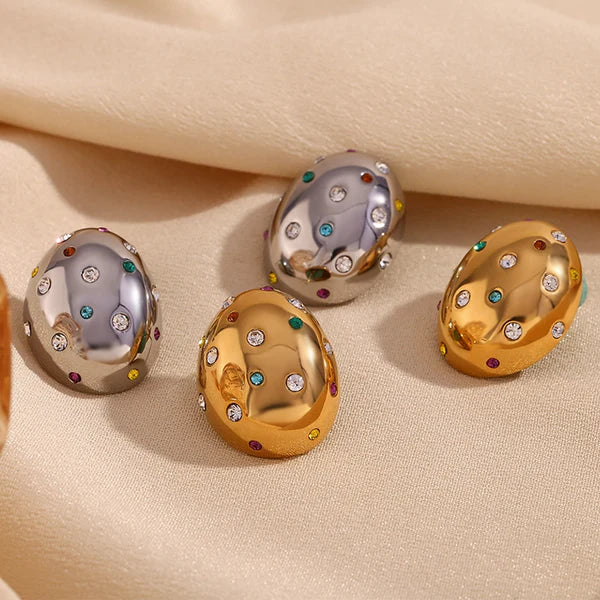 Dazzling Gem Studs